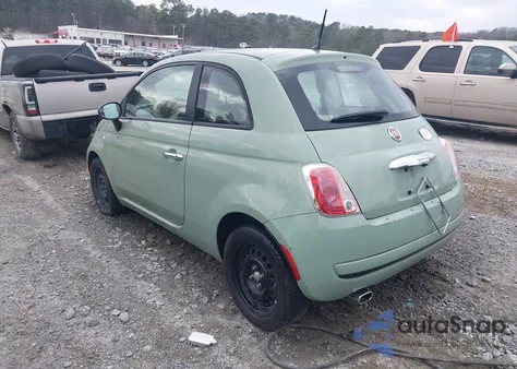 2013 Fiat 500 Pop z USA, uszkodzony, nr VIN 3C3CFFAR3DT515289